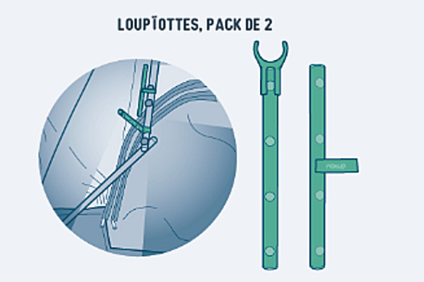 Pack 2 loupiöttes Quatrö/Family