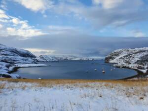 Vue de la Norvège en tente de toit NaïtUp