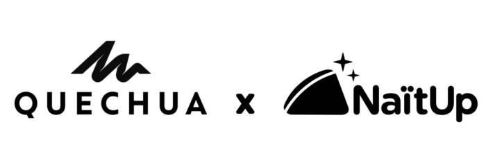 Les logos Quechua et NaïtUp